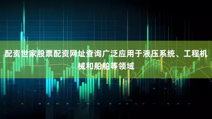 配资世家股票配资网址查询广泛应用于液压系统、工程机械和船舶等领域